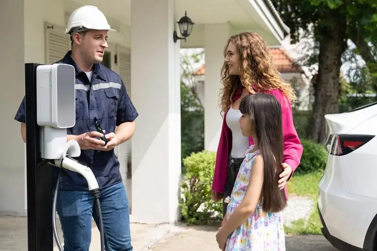 Technician Provide Service Support Ev App Customer Synchronos 31965 383142 - Charge Point Homes