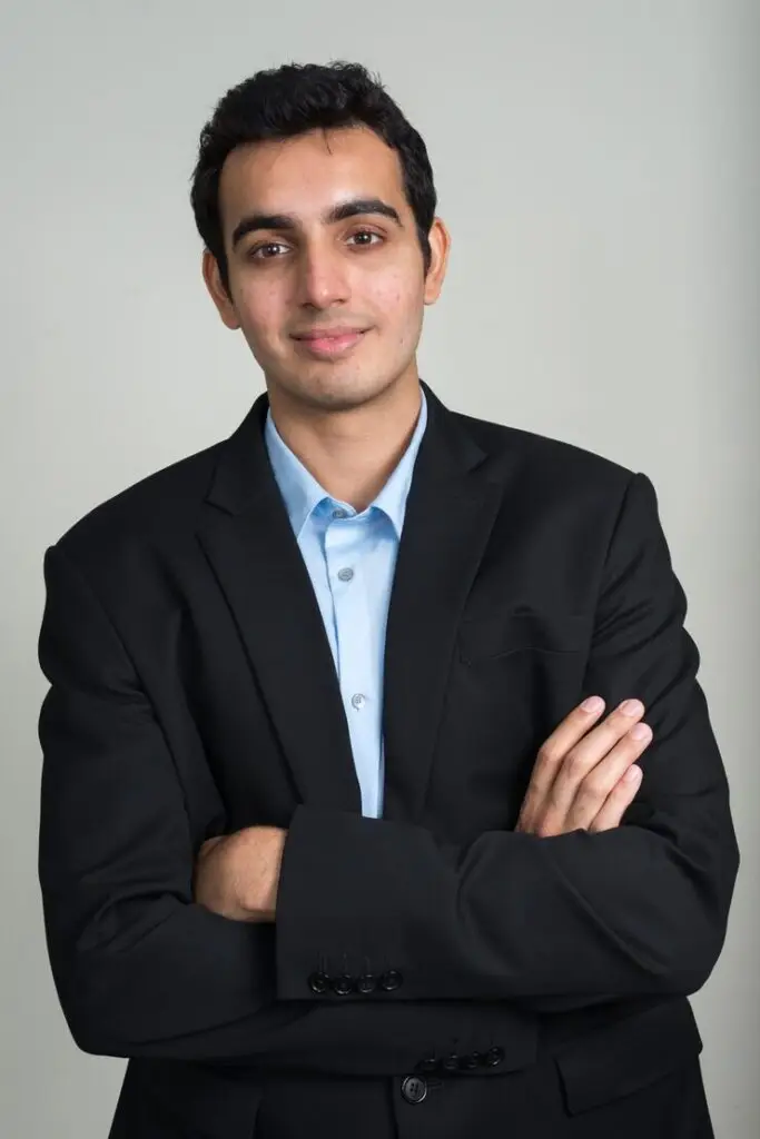 Young Handsome Indian Businessman Suit Against White Wall 251136 69022 - Charge Point Homes